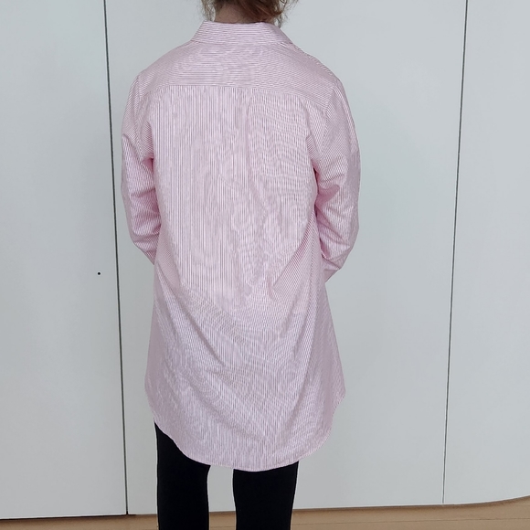 Eileen M Custom Designed Striped Button Down Tunic - Picture 7 of 8